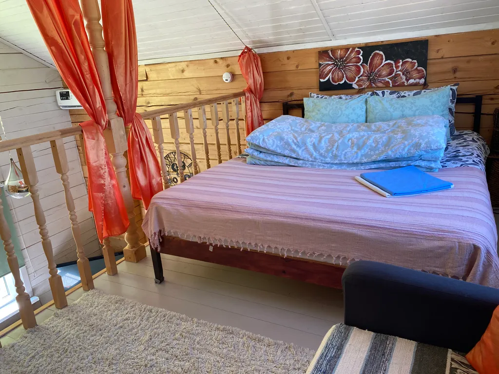 Дом-баня с видом на Волгу