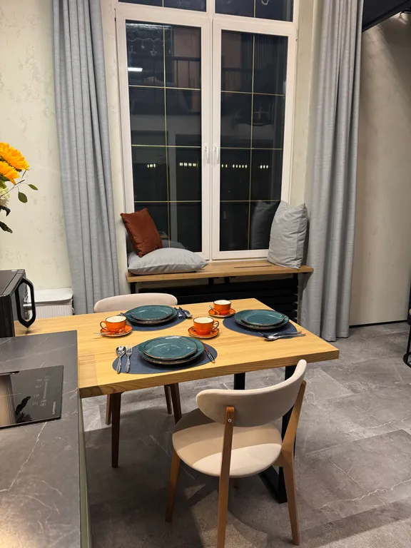 Двухуровневые апартаменты + пол-гамак