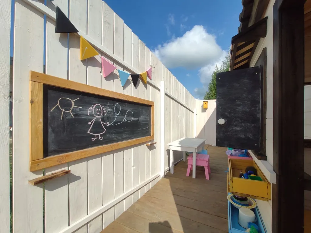 Сканди домик с баней