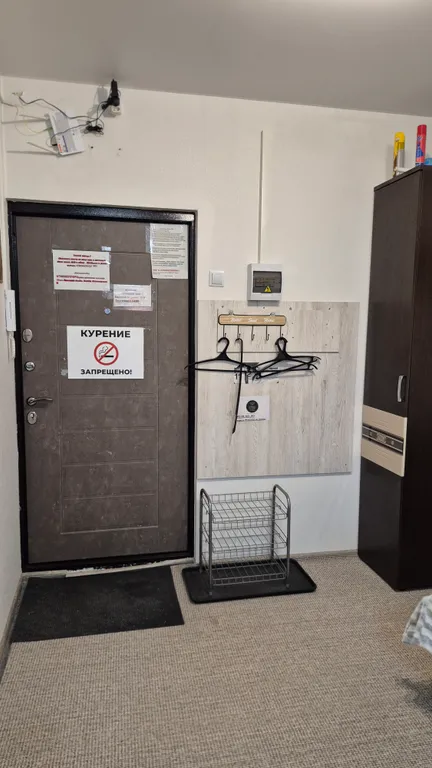 Уютная студия с видом на реку Иртыш