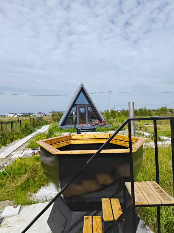 Дом на природе с банным чаном