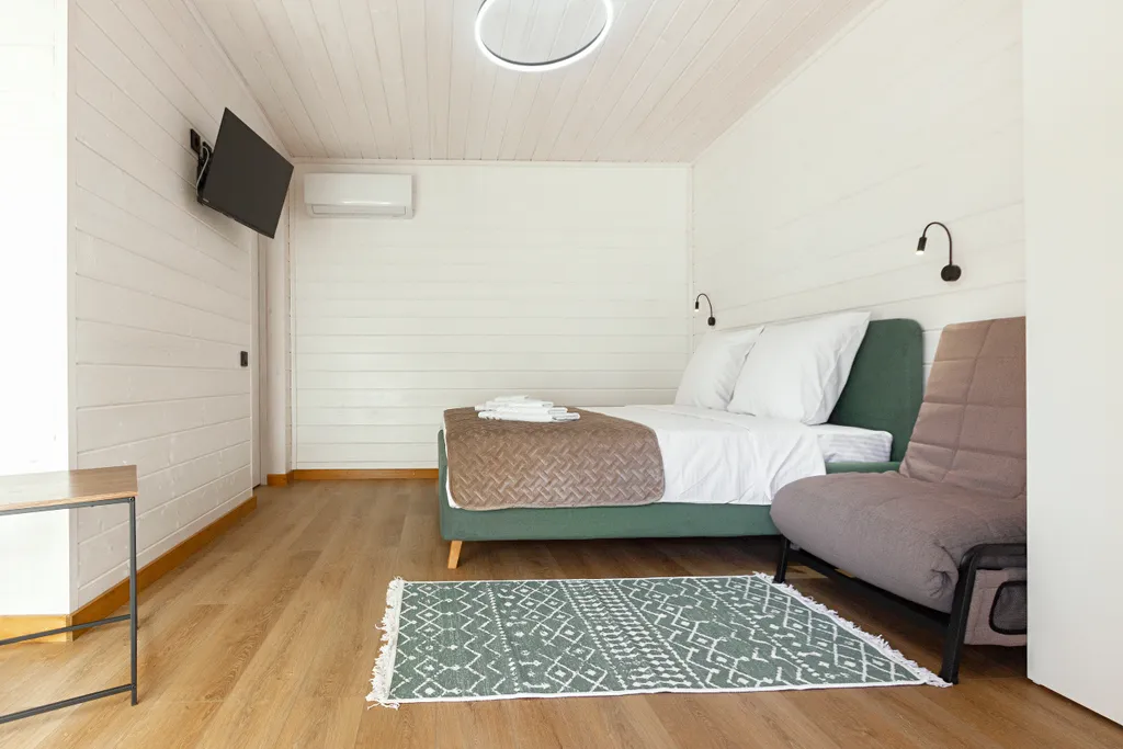 Домик с видом на Гуамское ущелье и выходом к бассейну