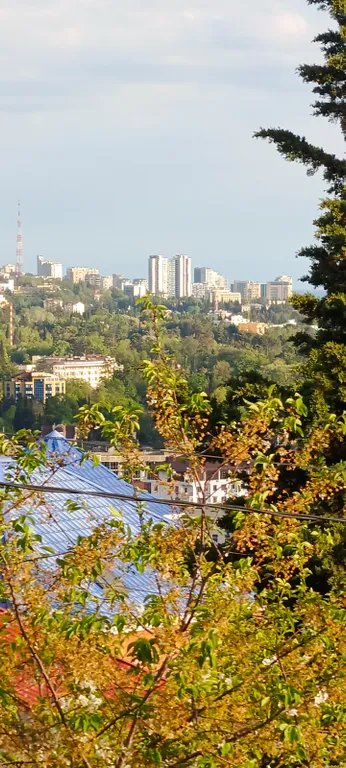 Коттедж Дом с видом на море и город — Сочи