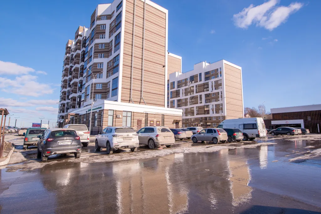 В центре в современном доме с гостиничным сервисом бесконтактно