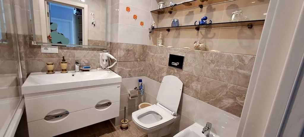 3к Апартаменты с видом на море