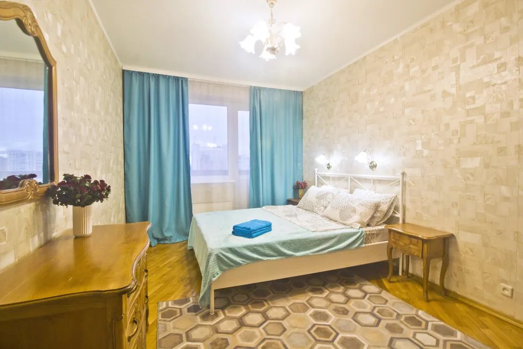 Квартира Квартира Трешка на Пролетарской с видом на город — Москва