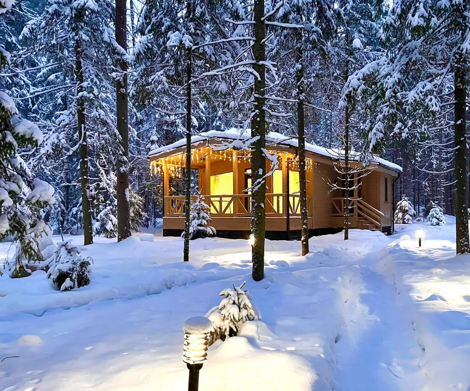 Коттедж Коттедж Гармония леса на берегу озера Волго на Селигере — Турбаза Чайка