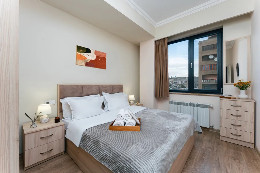 Уютная квартира с балконом в центре Еревана