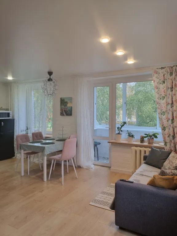 Квартира с видом на собор Святого Петра и Павла