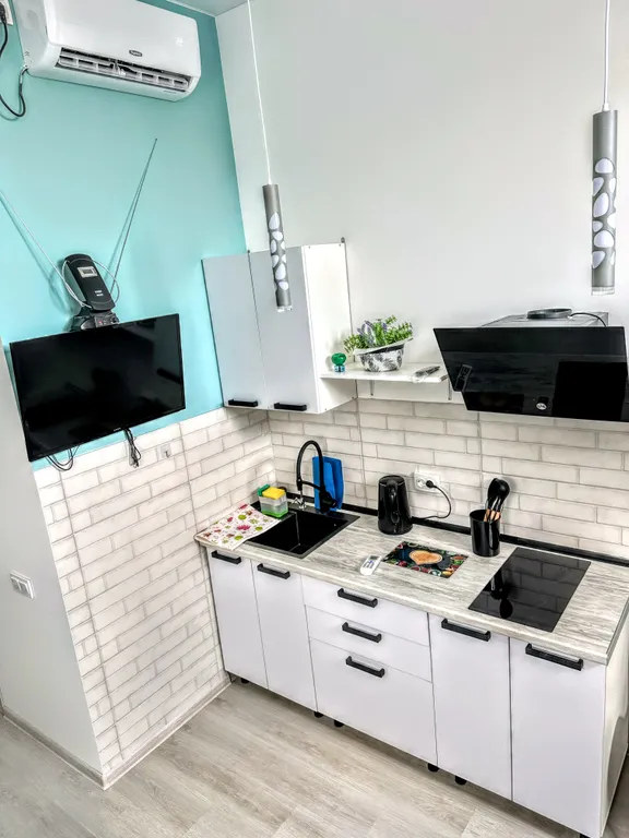 Квартира Современная, комфортная квартира с видом на море, горы и крепость — Судак