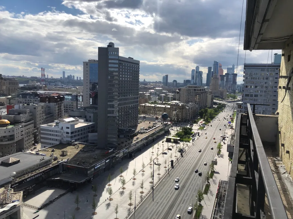 Квартира Панорамная квартира на Арбате с видом на Кремль — Москва