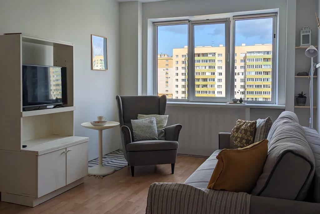 Атмосферная квартира рядом с аквапарком и речкой