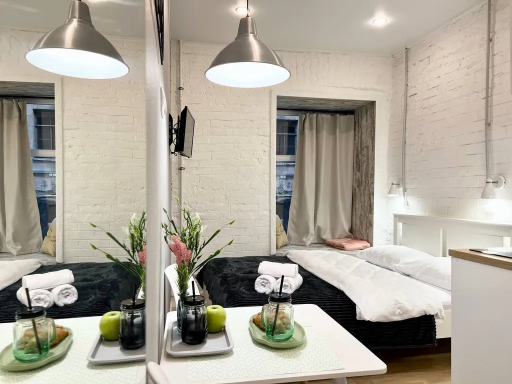 Квартира Квартира Уютная студия от 20Rooms — Санкт-Петербург