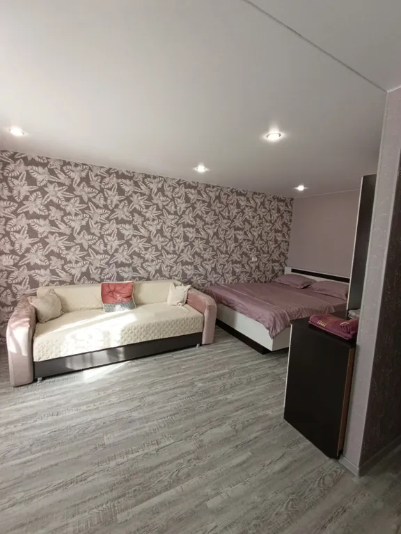 Уютная студия после ремонта в аэропорту