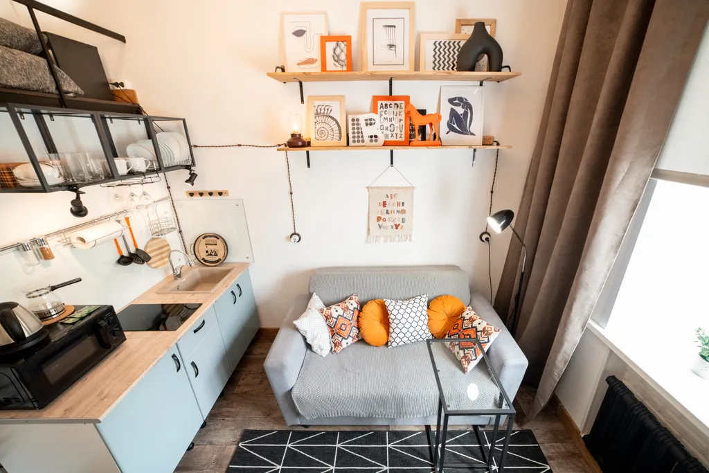 Квартира Квартира Питерская студия в центре Красноярска — Красноярск