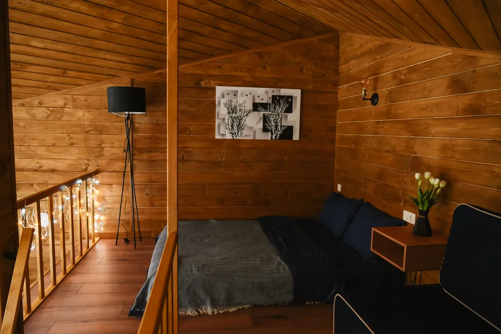 Синий домик