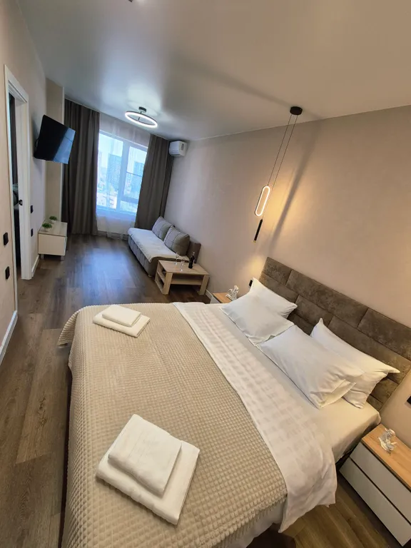 Стильная квартира в ЖК Атмосфера на беру Волги