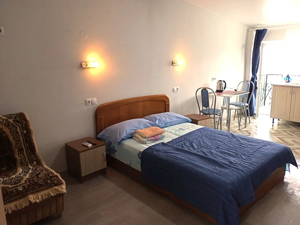 Студия «Ирис» – романтический уголок с панорамным видом на 3 этаже