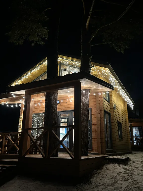 Новый круглогодичный 3-й коттедж на берегу Катуни