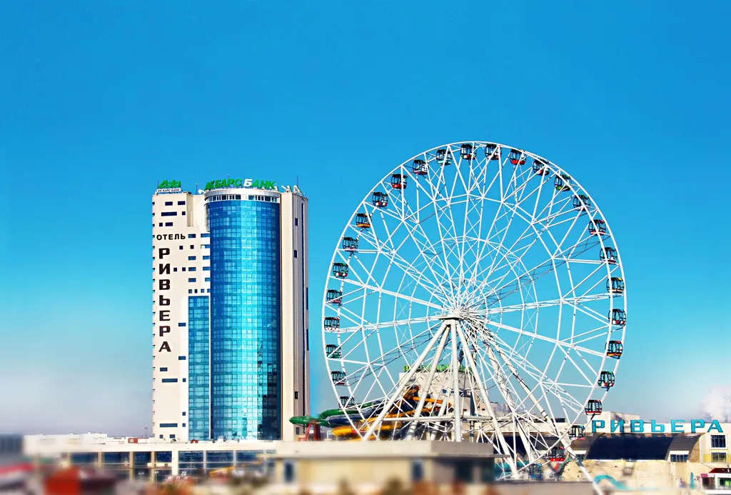 Уютная студия возле аквапарка Ривьера