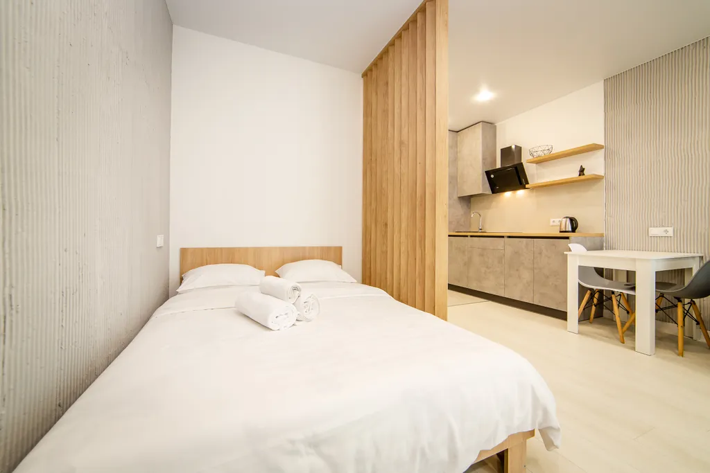 Квартира студия Минск Мир с балконом