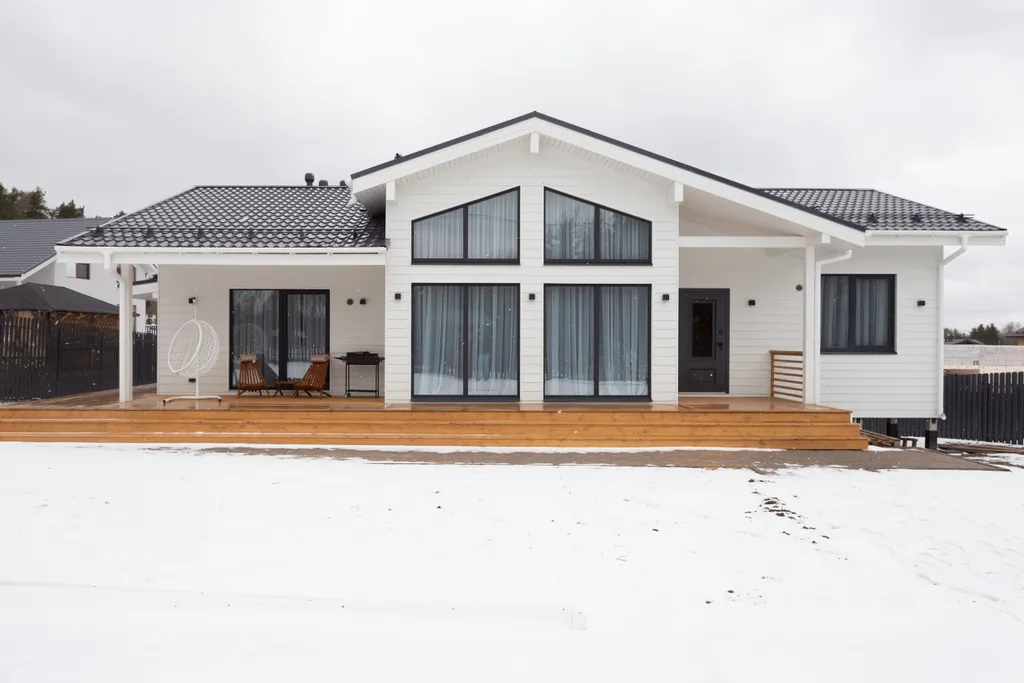 Шикарный светлый дом для идеального отдыха