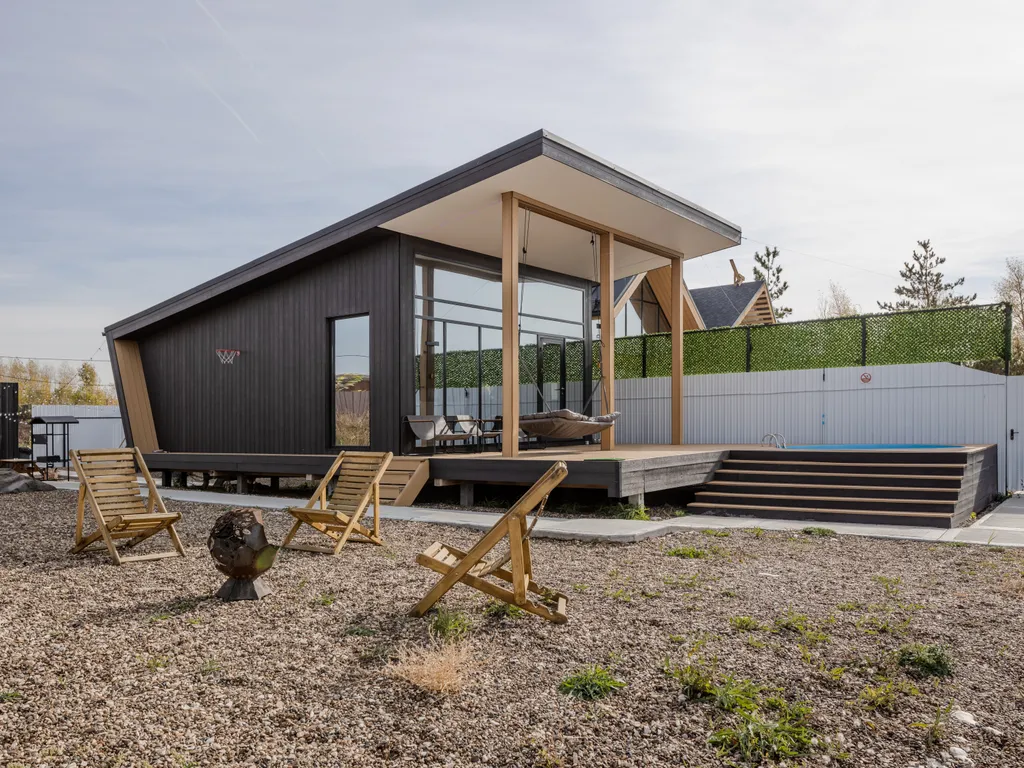 Дом Марс-48 премиум класса с уникальным видом на горы и реку Сок