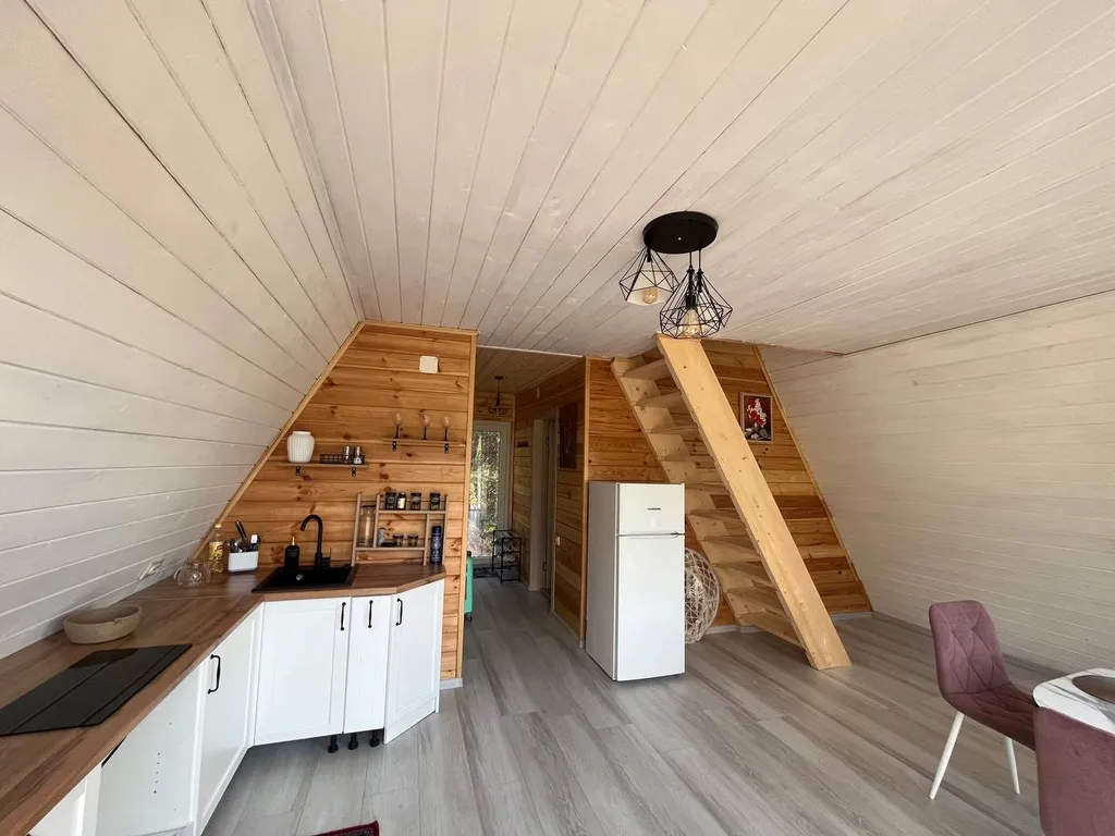 Домик из pinterest в лесу