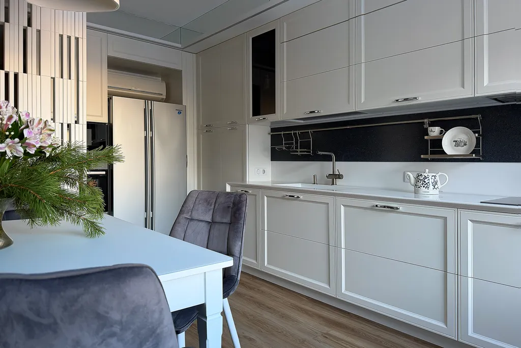 Уютные апартаменты с дизайнерским ремонтом в районе Солнечного берега