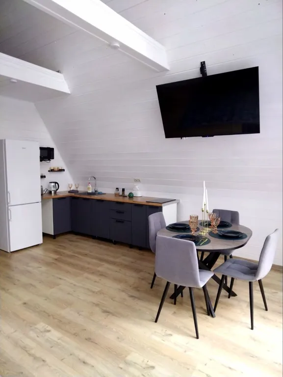 Коттедж Дом с видом на реку, на первой береговой линии — Шаховская