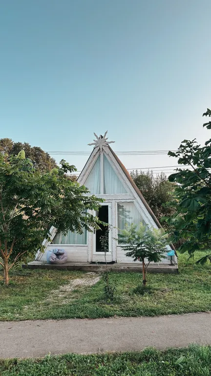 Уютный домик A-Frame