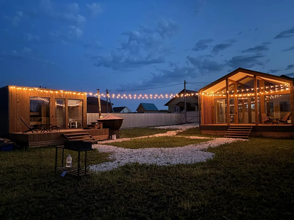 Коттедж Просторный барн-хаус с сауной и чаном рядом с Казанью — Столбище