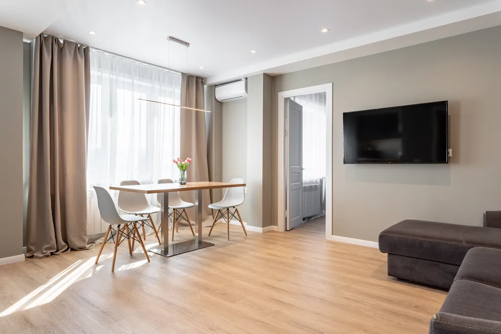 Квартира в центре с видом на Енисей