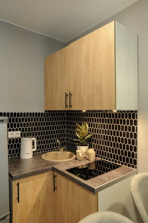 Минималистичная студия в ЖК Сколковский