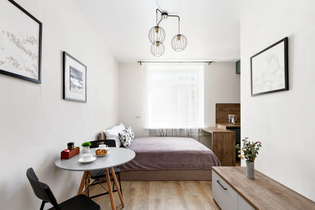 Квартира Уютная студия на площади Калинина у лофт парка Подземка — Новосибирск