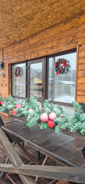 Домик с видом на горы