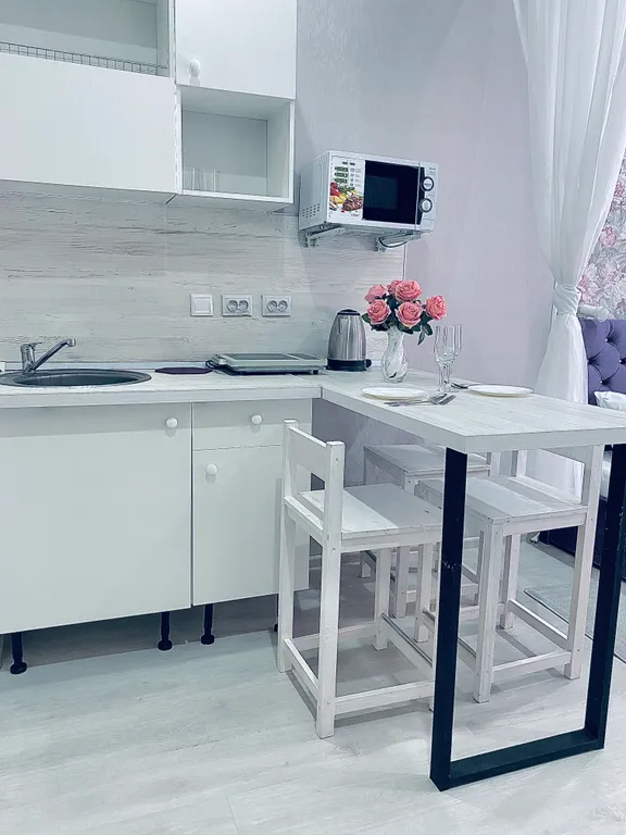 Квартира Квартира Студия Фиолет возле парка и лебединого озера — Горячий Ключ