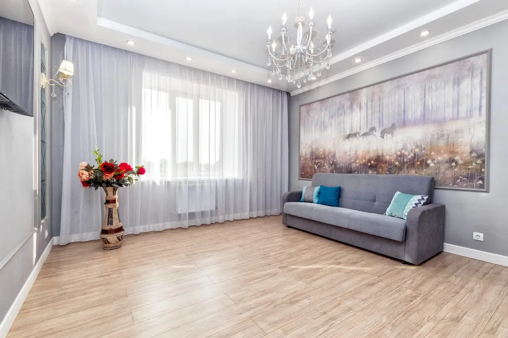 Светлая квартира в новом доме