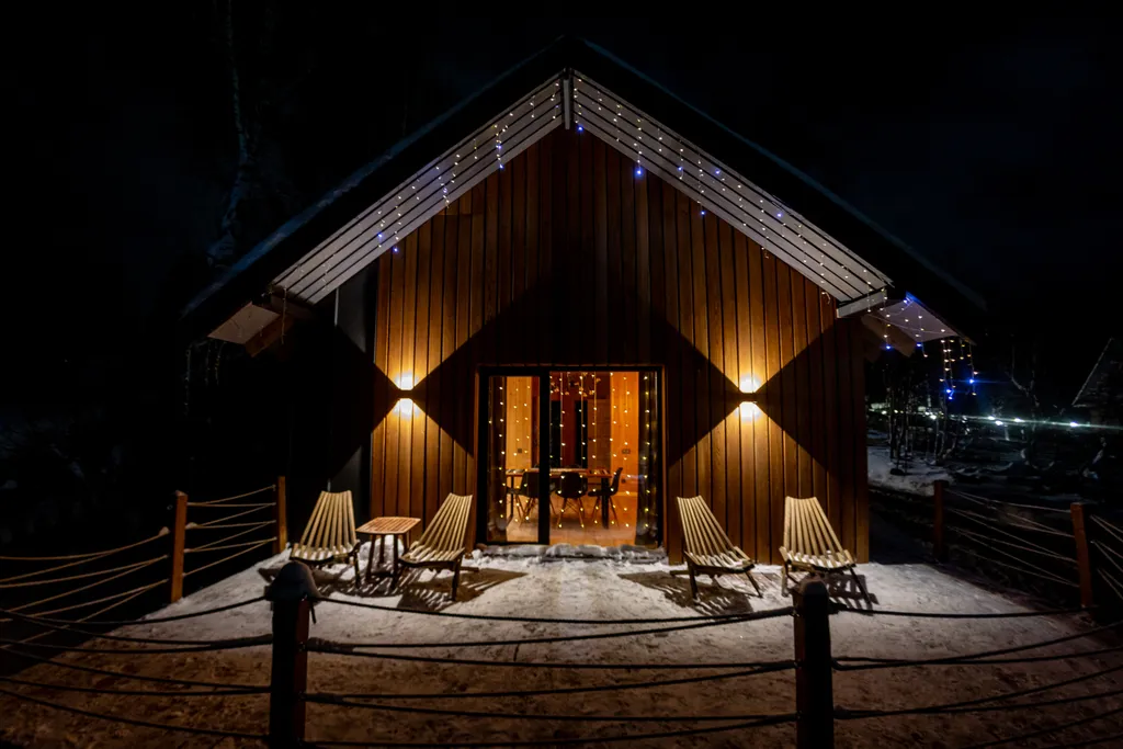 Коттедж Шале с бассейном и джакузи под открытым небом — аренда посуточно в Шерегеш