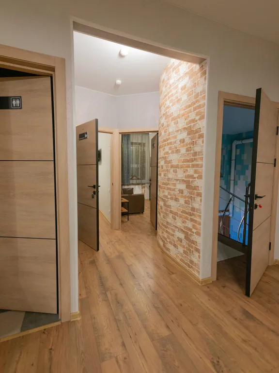 Комплекс с апартаментами, сауной и бассейном