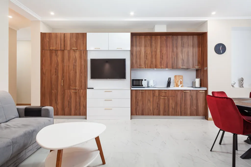 Квартира с великолепным видом на горы