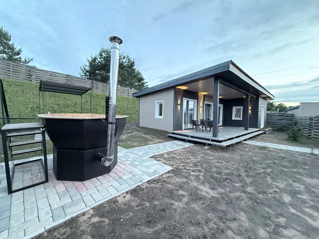 Дом 62m2 — чан, кухня, Wi-Fi