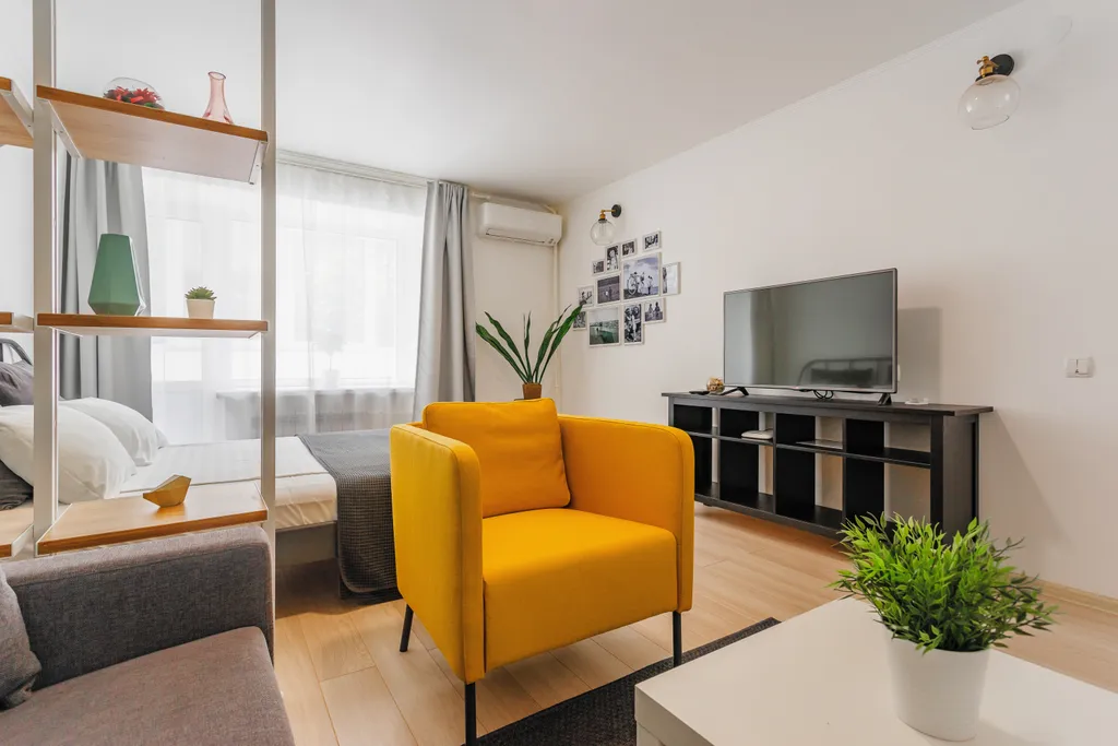 Уютная квартира с видом на аллею дружбы