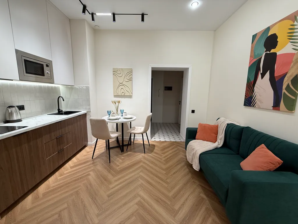 Апартаменты премиум класса в центре Алматы с дизайнерским ремонтом