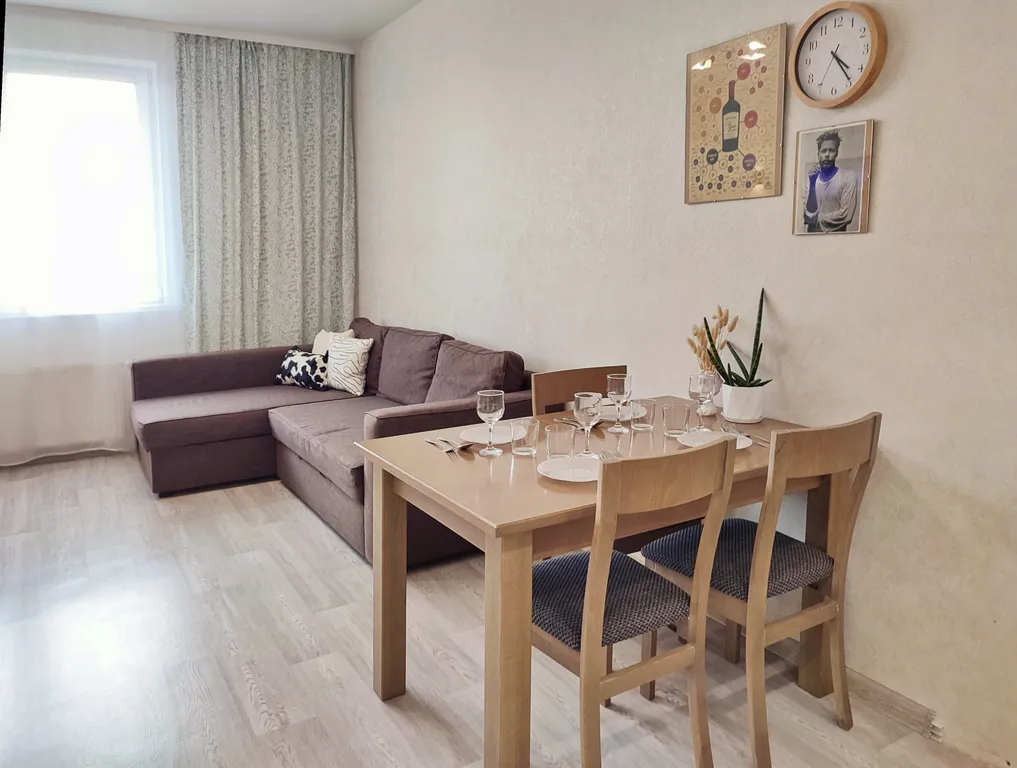 Квартира Квартира Просторная и уютная евродвушка около Планеты — Красноярск