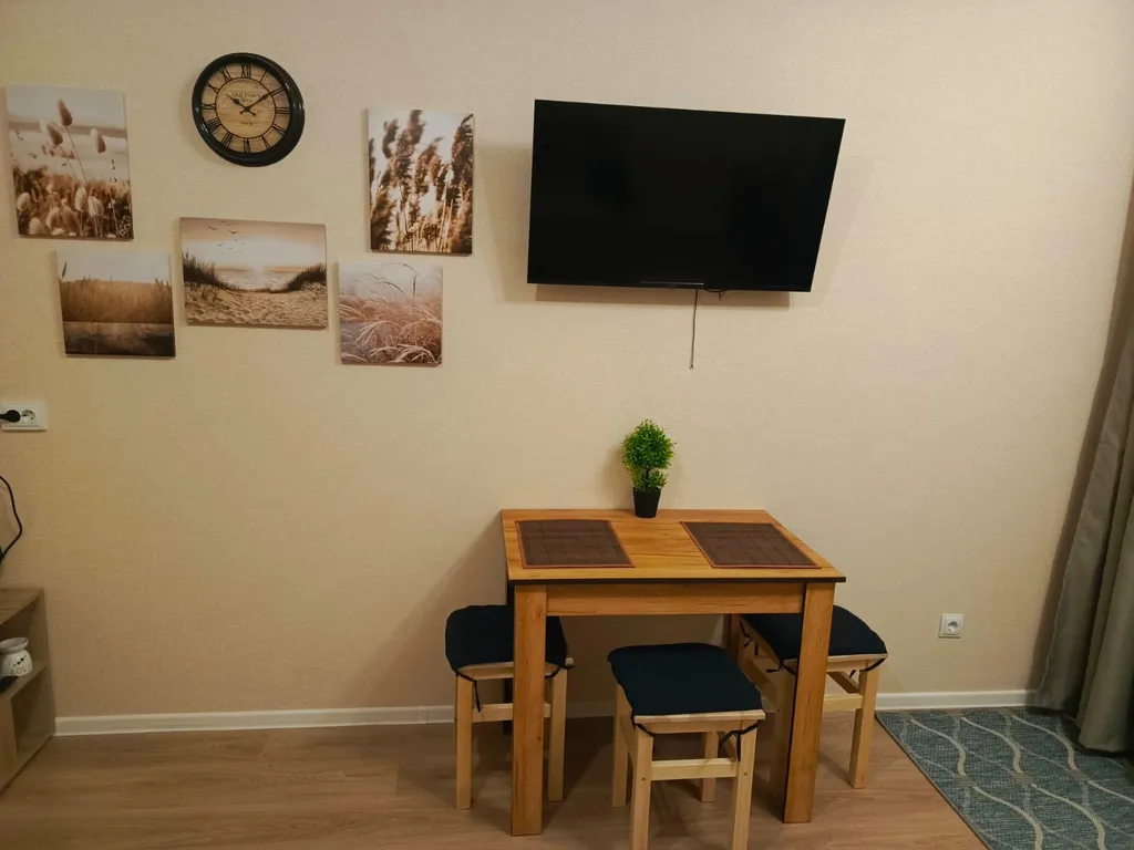 Квартира Квартира Уютная студия рядом с лесом — Янино-1