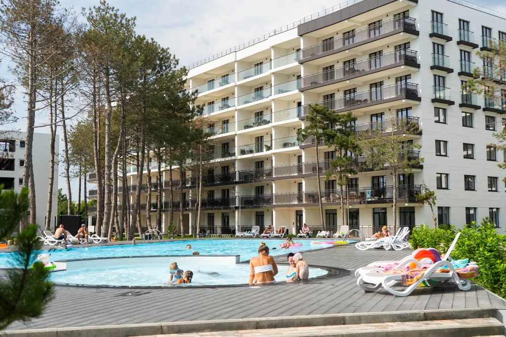 Квартира Комфортабельные апартаменты с подогреваемым бассейном — Анапа