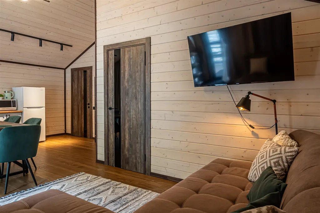 Коттедж с мангалом