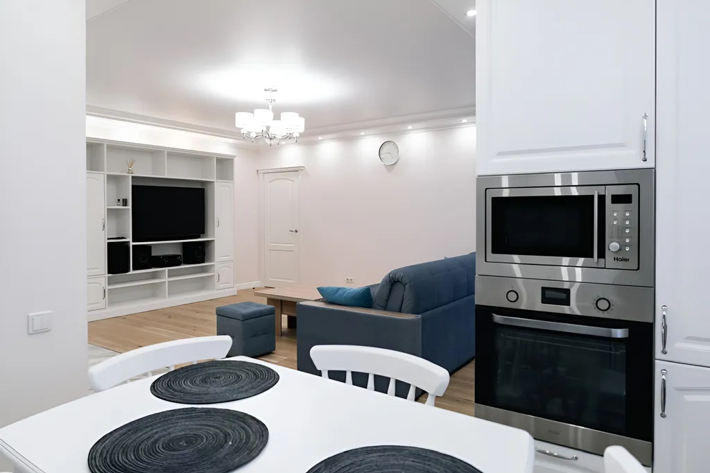 Видовая евродвушка с дизайнерским ремонтом у воды, курорт Завидово