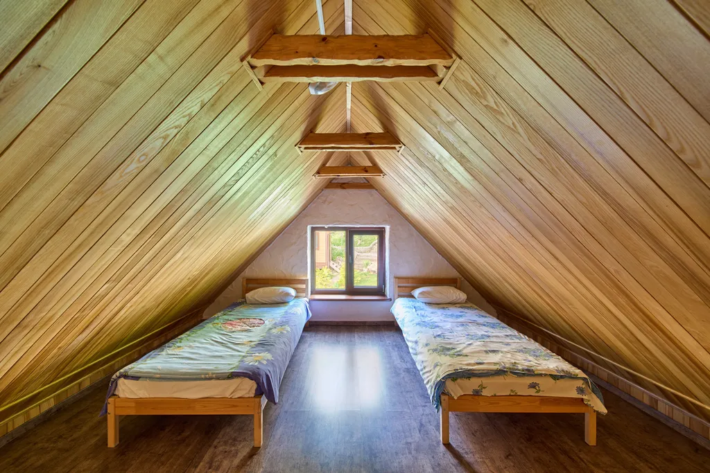 Дом в альпийском стиле в видом на горы